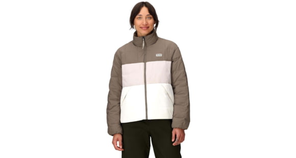 Marmot Ares Jacket - Womens, Claystone/Birch Bark/Pearl, Large, 195115329020