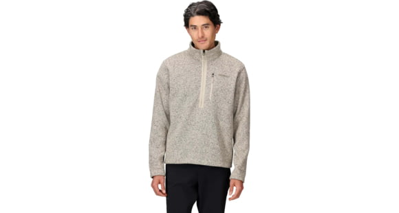 Marmot Drop Line 1/2 Zip - Men's, Birch Bark Heather, Extra Large, 195115338428