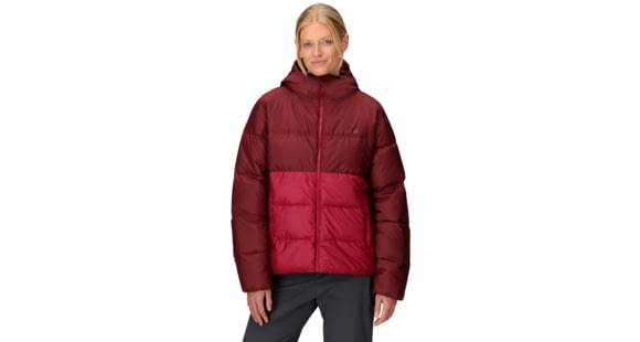 Marmot Guides Down Hoody - Women's, Acai Berry/Red Mulberry, Small, 195115343835