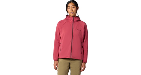 Marmot Leconte Fleece Hoody -Women's, Dried Rose, Medium, 195115380922