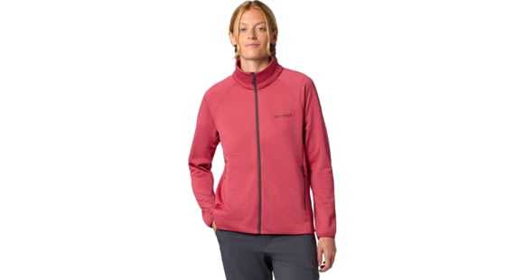 Marmot Leconte Fleece Jacket -Women's, Dried Rose, Medium, 195115380878