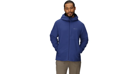 Marmot Pinnacle DriClime Hoody - Men's, Twilight Blue, XL, M15385-23091XL