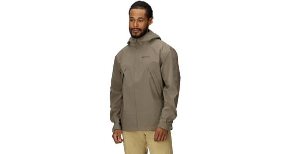 Marmot PreCip Eco Pro Jacket - Men's, Claystone, XL, 195115299132