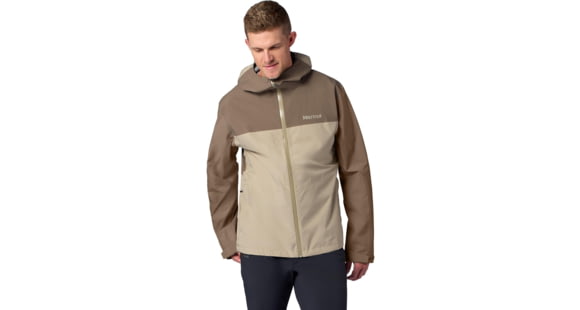 Marmot PreCip Evo Flex Jacket - Men's, Claystone/Shale Grey, Large, 195115393205