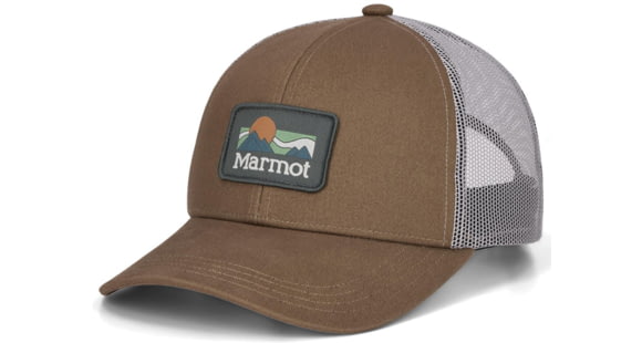 Marmot Retro Trucker Hat, Olive Grove, One Size, 195115380274