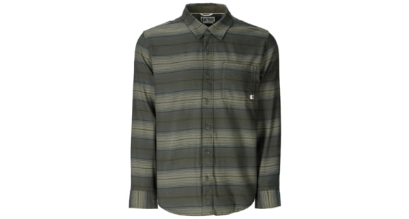Marmot Rush Creek Lightweight Flannel Long Sleeve Shirt - Men's, Nori Stripe, Small, 195115421847