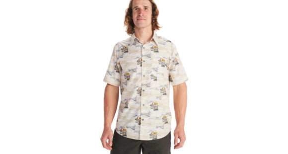 Marmot Marmot x Bronco Syrocco Short Sleeve - Men's, Sandbar Bronco, Medium, M13719-21094-M