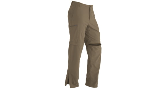 Marmot Cruz Convertible Pants - Men's, Khaki Brown-Regular-34, 785562062092