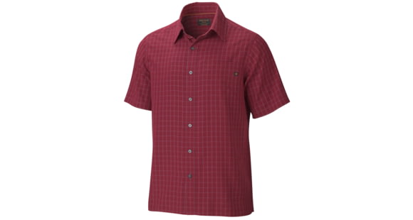 Marmot Eldridge Short Sleeve Shirt - Men's, Brick, 2XL, 254365