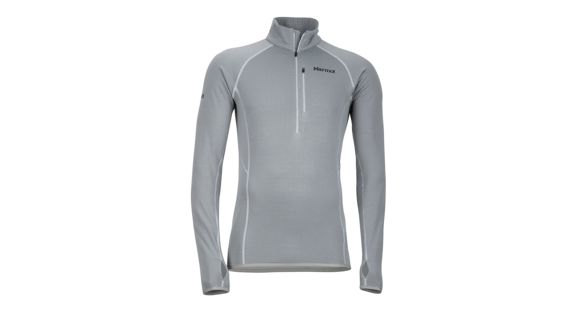 Marmot Men's Monarch 1/2 Zip, Grey Storm, S, 900305-1620-S