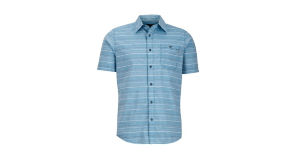 Marmot Men's Pismo Short Sleeve Shirt, Slate Blue, XXL, 53830-3870-XXL