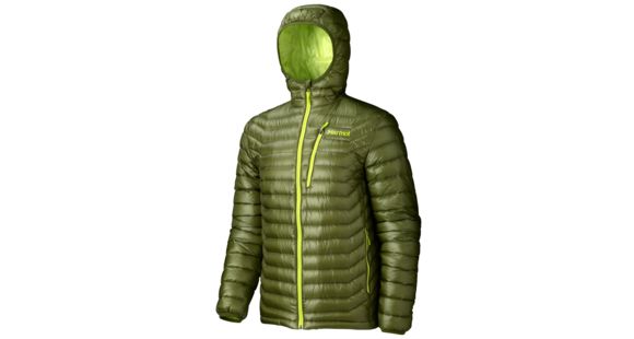 Marmot Quasar Hoody - Men's-Yellow Vapor-Large, 72890-YELLOW VAPOR-L