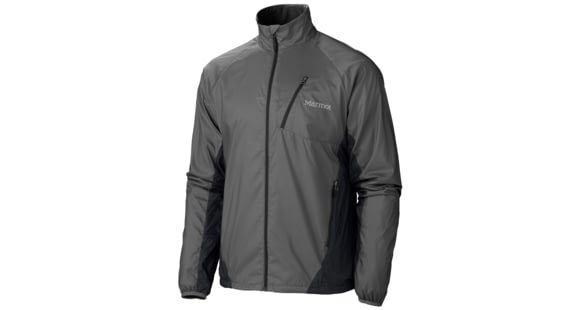 Marmot Stride Jacket - Men's-Slate Grey / Black-Small, 785562233232
