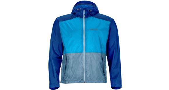 Marmot Mica Jacket - Men's-Canary Blue/Blue Night-Small, 269545
