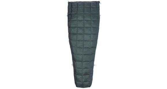 Marmot Micron 50 Sleeping Bag, Crocodile/Grey Storm, Reg 6ft0in/Left Zip, 39250-4823-LZ