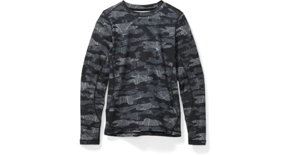 Marmot Midweight Harrier Crew - Boys, Black Haze Camo, Large, 10480-860-L