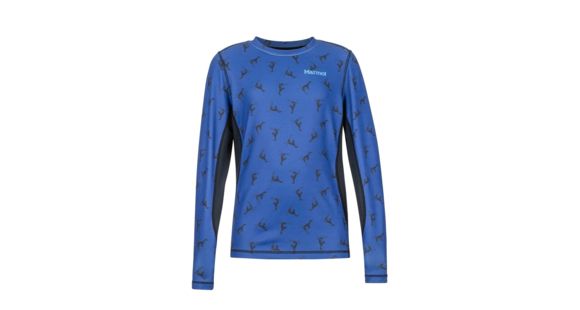 Marmot Midweight Harrier Crew - Boy's, Nightfall Penguin, XL, 10480-8698-XL