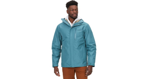 Marmot Minimalist GORE-TEX Component 3-in-1 Jacket - Men's, Moon River, 2XL, 31530-1904-XXL
