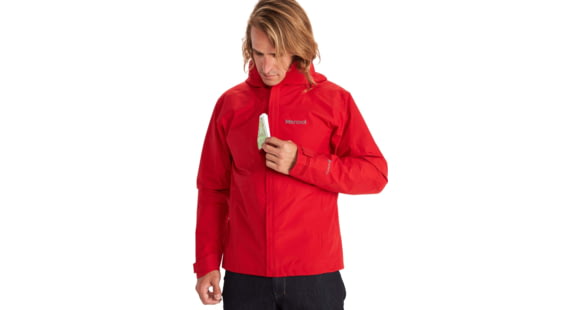 Marmot Minimalist Jacket - Men's, Team Red, Small, 31230-6278-S