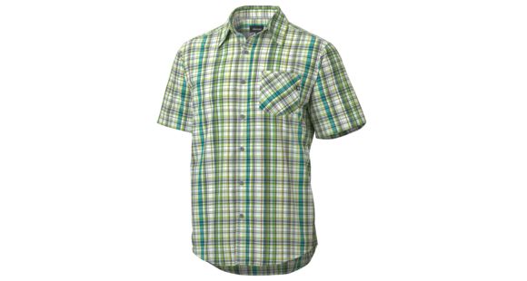 Marmot Mitchell Short Sleeve - Men's-Dark Clover-X-Large, 51300-DARK CLOVER-XL