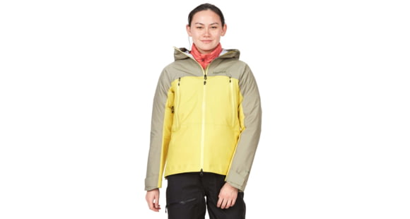 Marmot Mitre Peak GORE-TEX Jacket - Women's, Vetiver/Limelight, Medium, M12687-21745-M