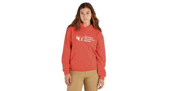 Marmot MMW Hoody - Women's, Grapefruit, Medium, M15595-9949-M