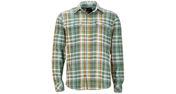 Marmot Montrose Long Sleeve Shirt - Men's -Stone Green-Large