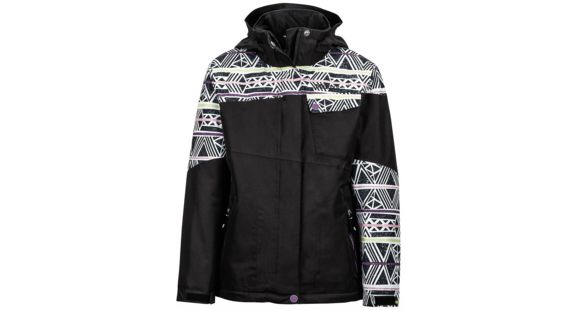 Marmot Moonstruck Jacket - Girl's-Black/Black Fusion-Large