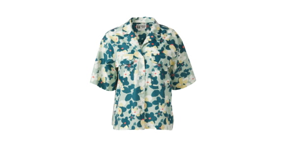 Marmot Muir Camp Novelty Short Sleeve - Women's, Frosty Green Pollinate, Small, M15348-23311-S