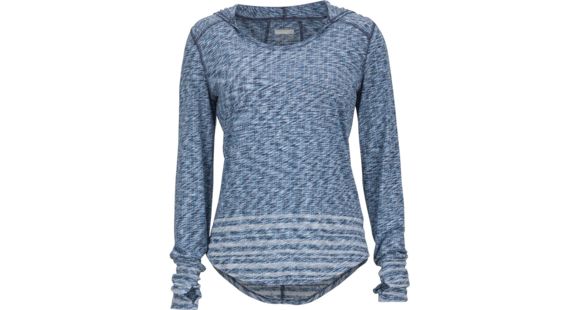 Marmot Natasha Burnout Hoodie - Women's -Arctic Navy-X-Large, 785562755789