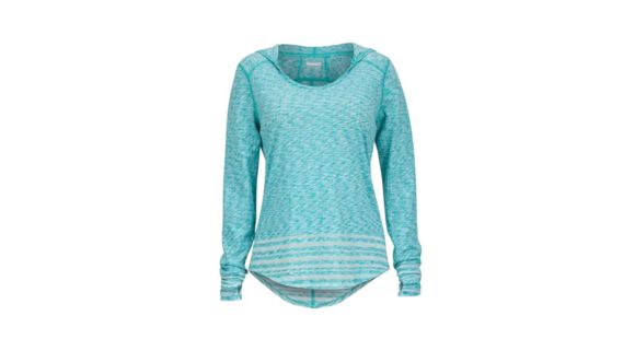 Marmot Natasha Burnout Hoody, Crystal Green, XL, 58610-4012-XL
