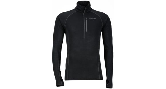 Marmot Neothermo 1/2 Zip - Men's -Black-X-Large