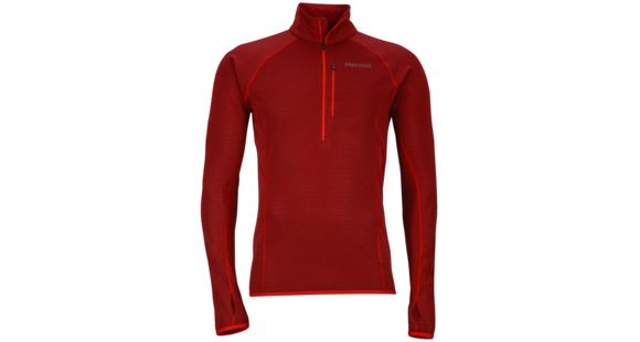 Marmot Neothermo 1/2 Zip - Men's -Brick-Large