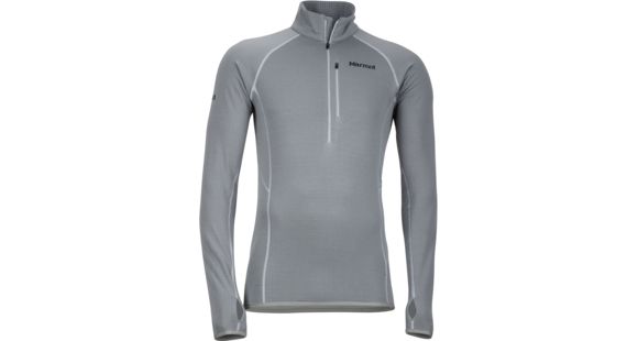 Marmot Neothermo 1/2 Zip - Men's -Grey Storm-Large