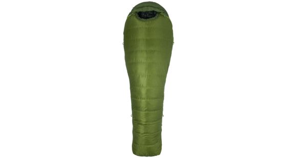 Marmot Never Winter 30 Degrees Sleeping Bags - Men's, Cilantro/Tree Green, Long, Left Zip, 29840-4969-LZ