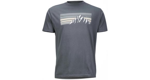 Marmot Norse Tee Short Sleeve - Men's -Charcoal-Medium