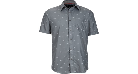 Marmot Notus Short Sleeve Shirt - Men's-Cinder-Small