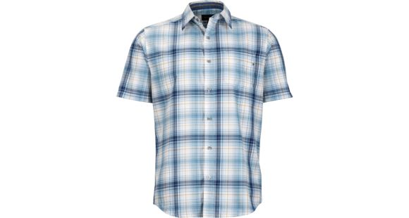 Marmot Notus Short Sleeve Shirt - Men's-Slate Blue-Small