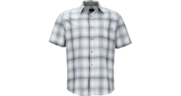 Marmot Notus Short Sleeve Shirt - Men's-Steel-Small