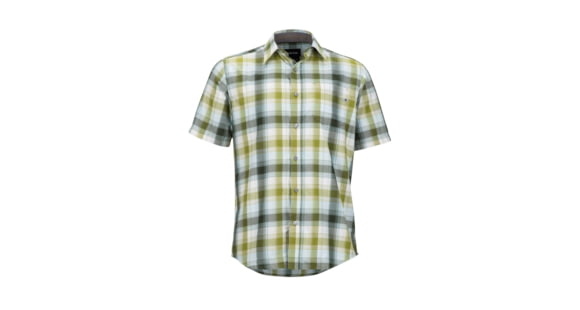 Marmot Notus Short Sleeve Shirt - Men's, Cilantro, Small, 44350-4440-S