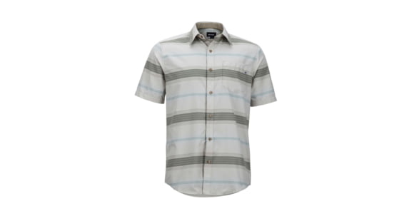 Marmot Notus Short Sleeve Shirt - Men's, Light Khaki, Small, 44350-7040-S