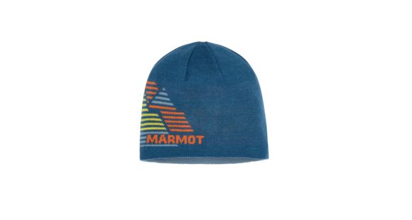 Marmot Novelty Reversible Beanie, Moroccan Blue, One Size, 13880-MoroBlue-ONE-DEMO