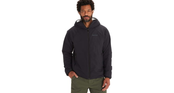 Marmot Novus Hoody - Men's, Black, Extra Large, M12691-001-XL