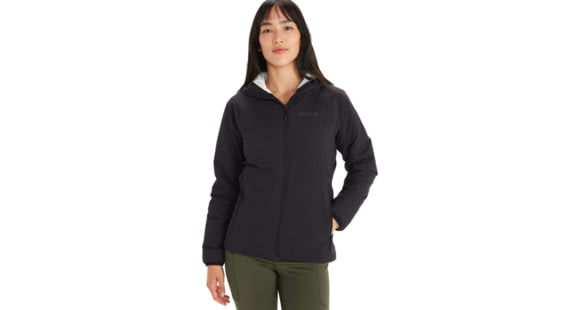 Marmot Novus Hoody - Women's, Black, Extra Large, M12693-001-XL