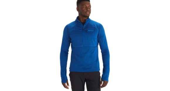 Marmot Olden Polartec 1/2 Zip - Men's, Small, Dark Azure, M13183-2059-S
