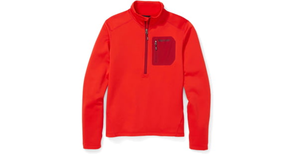 Marmot Olden Polartec 1/2 Zip - Men's, Extra Large, Victory Red, 12050-6702-XL