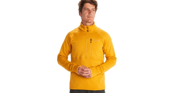 Marmot Olden Polartec 1/2 Zip - Men's, 2XL, Yellow Gold, M13183-9472-XXL