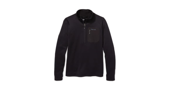 Marmot Olden Polartec 1/2 Zip - Women's, Black, Large, 13300-001-L