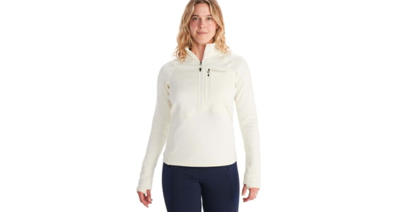 Marmot Olden Polartec 1/2 Zip - Women's, Papyrus, Extra Large, M13187-7395-XL