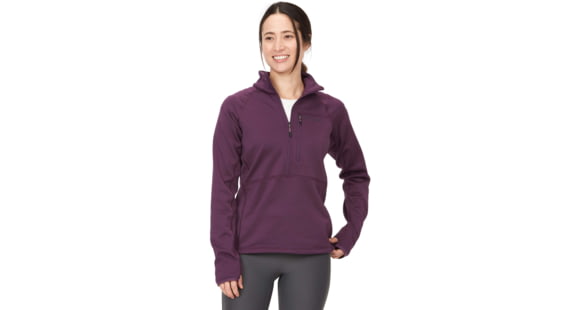 Marmot Olden Polartec 1/2 Zip - Women's, Purple Fig, Medium, M13187-22260-M